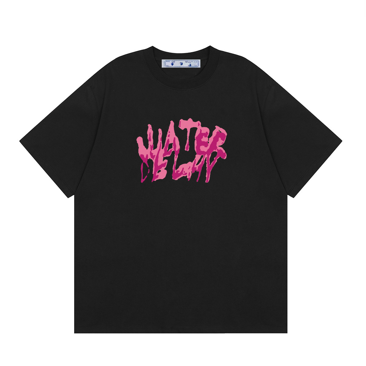 Camiseta Off-White Water Delay Preta