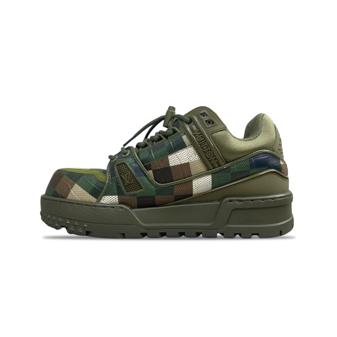 LV Trainer Maxi Sneaker Military