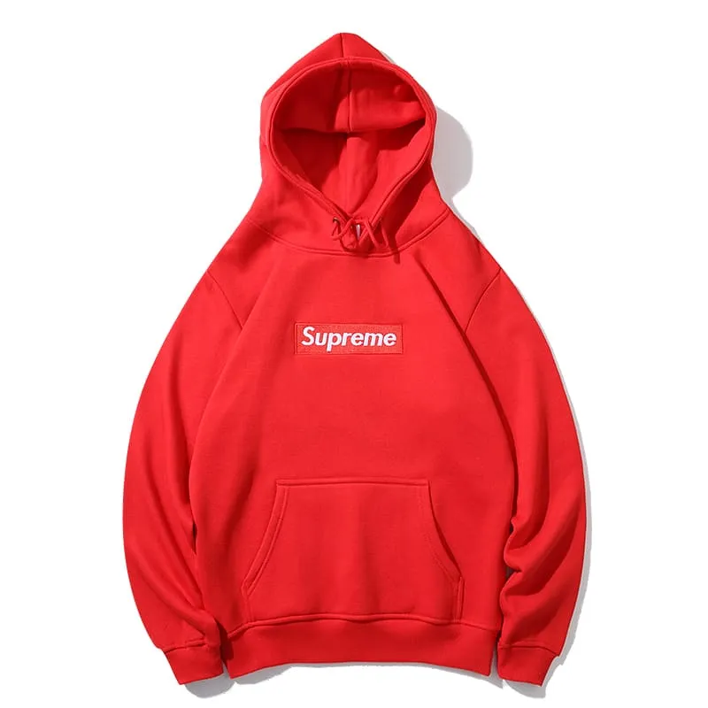 Moletom Supreme Cross x Hoodie Red